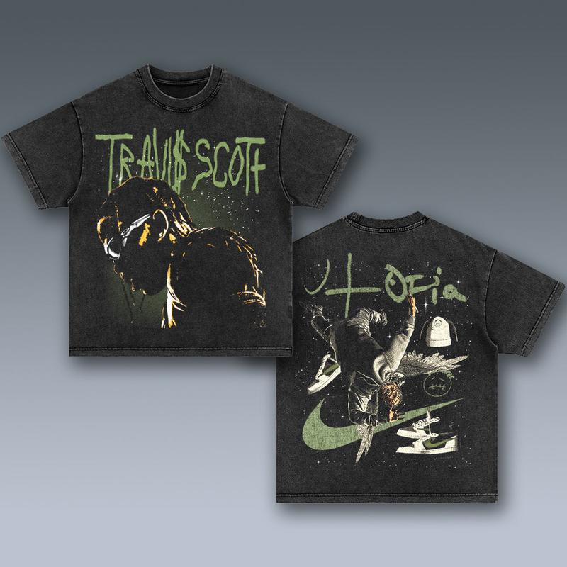 TRAVIS CACTUS JACK 2 SIDES Cotton Vintage Shirt To Match Sneaker Hiphop Clothing Rapper Merch Shirt, Hiphop Tour Concert 2024, Gift For Fan Y2K Aesthetic Hoodie Sweatshirt