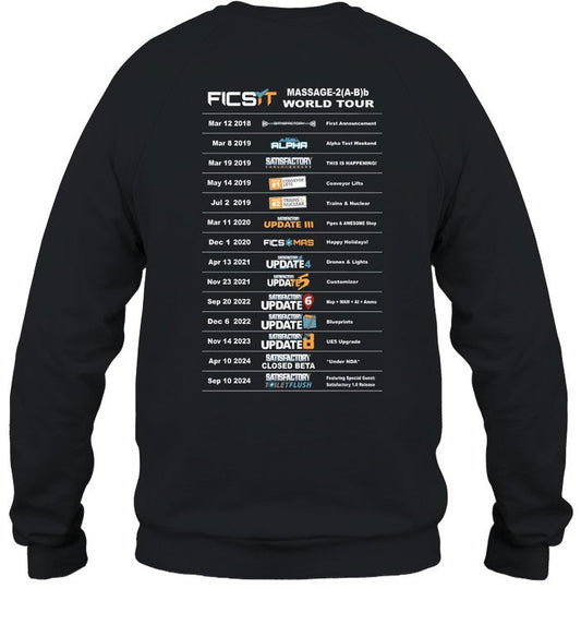 Limited Satisfactory Tour Updates Shirt