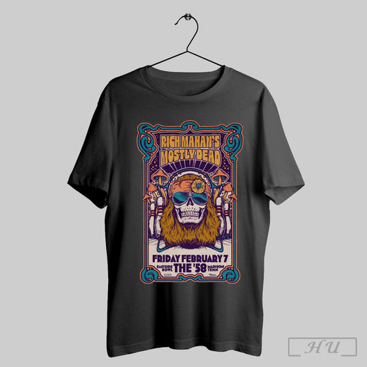 Rich Mahans Mostly Dead Feb 7 2025 Eastside Bowl The 58 Madison Tenn T Shirt
