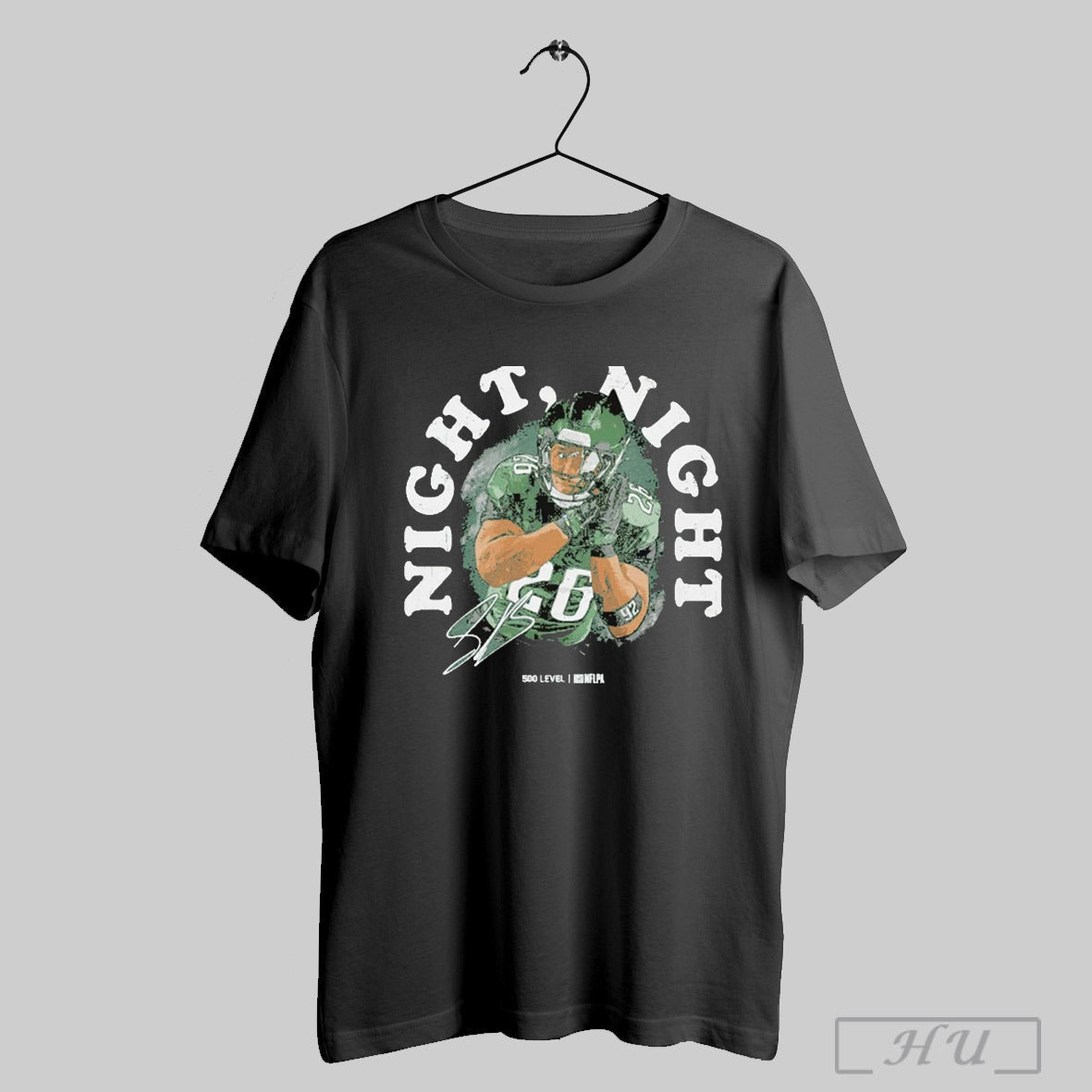 Saquon Barkley Philadelphia Night Night Signature Vintage T Shirt Sweatshirt