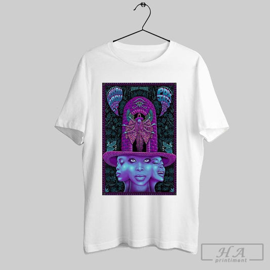 Poster Erykah Badu Pdx Jazz Festival Feb 21 2025 Portland Or T Shirt