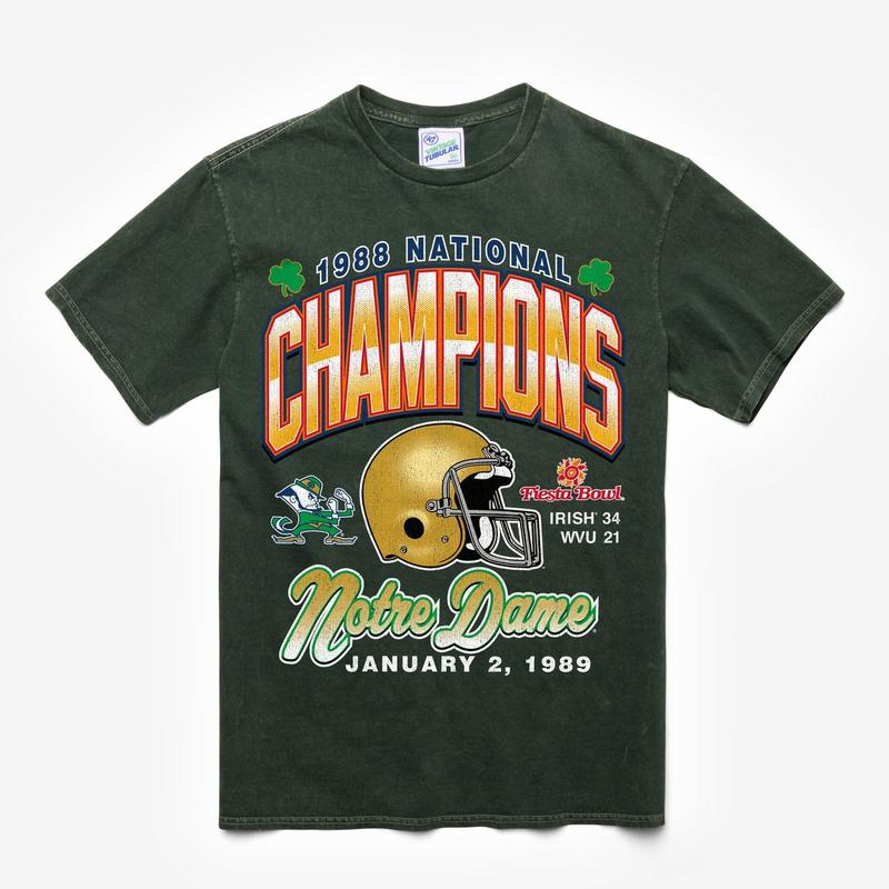 NOTRE DAME FIGHTIN IRISH LOCKER VINTAGE TUBULAR TEE, VINTAGE GRAPHIC TEES, NCAA TEES TP