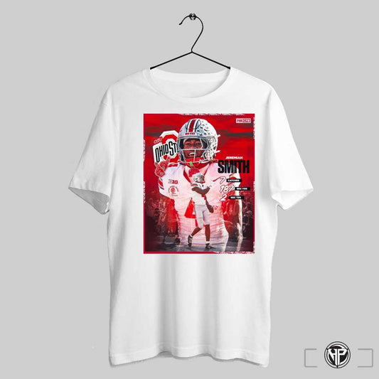 Poster Jeremiah Smith Ohio State Buckeyes Cfp Quarterfinals 7 Catches 187 Rec Yds 2 Rec Tds T Shirt Trending Sweatshirt