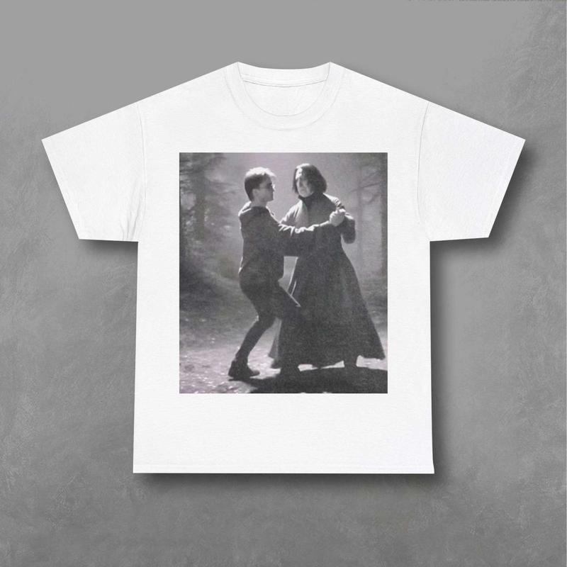 Harry Potter and Severus Snape Are Dacing Shirt, Harry Potter Tee, Severus Snape Shirt, Movie Graphic Shirt Classic Fabric