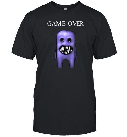 Game Over Fuwatti T-Shirt, Hoodie, Tank Top, Sweater And Long Sleeve T-Shirt-Unisex T-Shirt