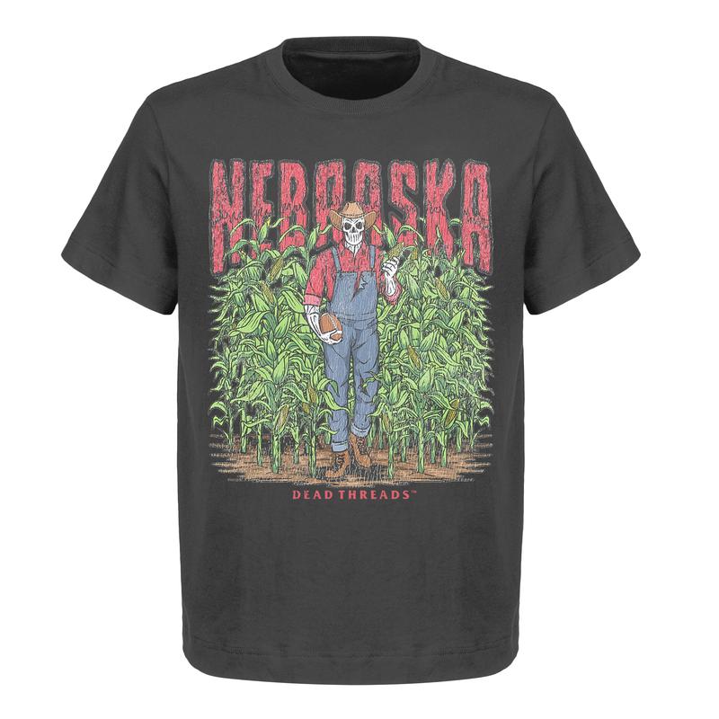 Limited Edition Nebraska Cornhuskers Football Graphic Tee | Unisex Heavy Cotton T-Shirt for True Fans