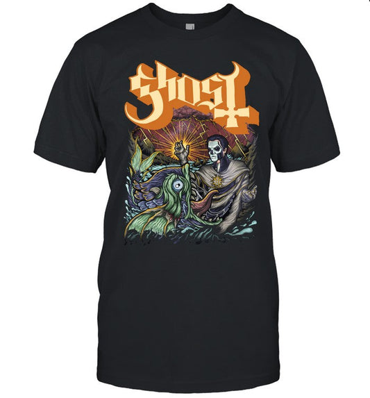 Ghost Papa & The Whale Unisex T Shirt