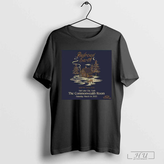 Railroad Earth Winter Tour 2025 The Commonwealth Room Poster Shirt