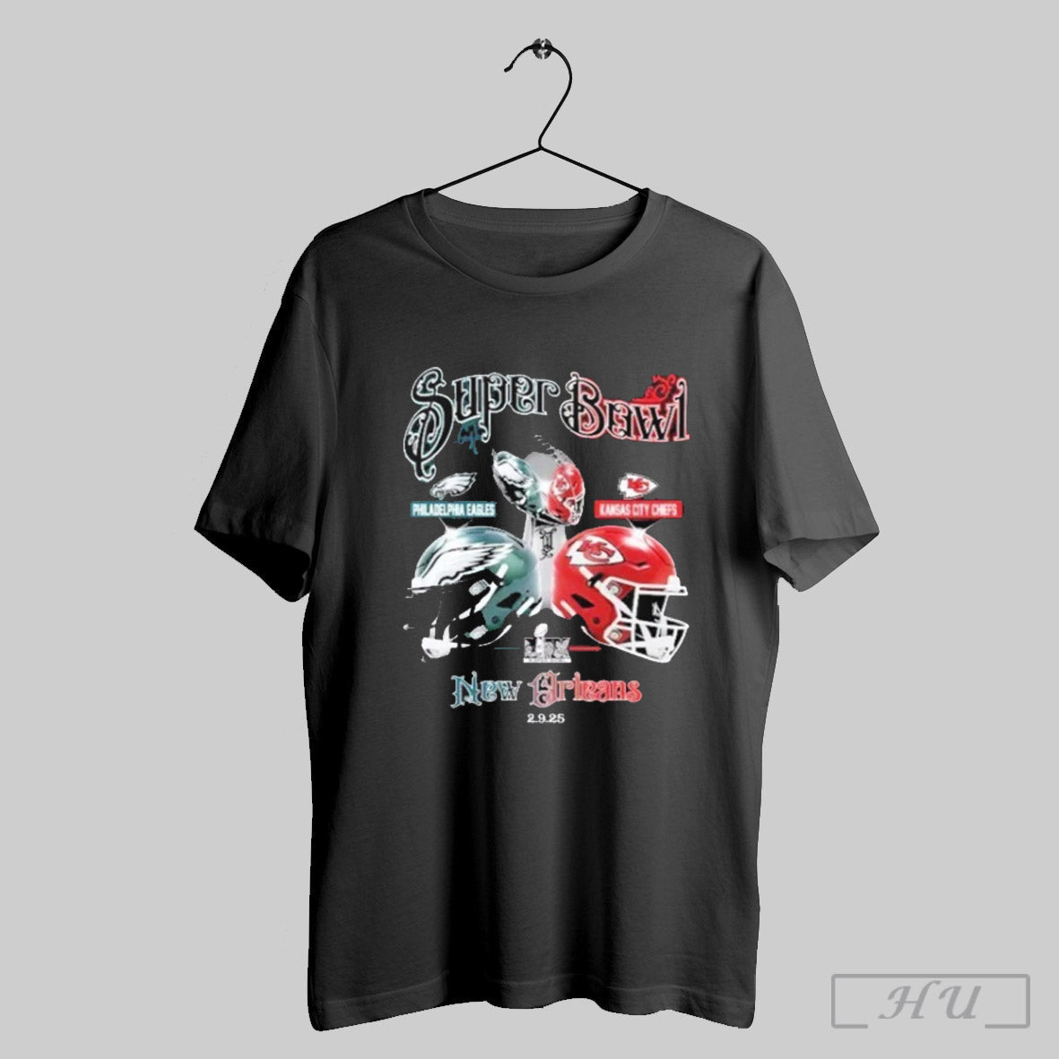 Super Bowl Lix Matchup Kansas City Chiefs Philadelphia Eagles 2025 Shirt Sweatshirt