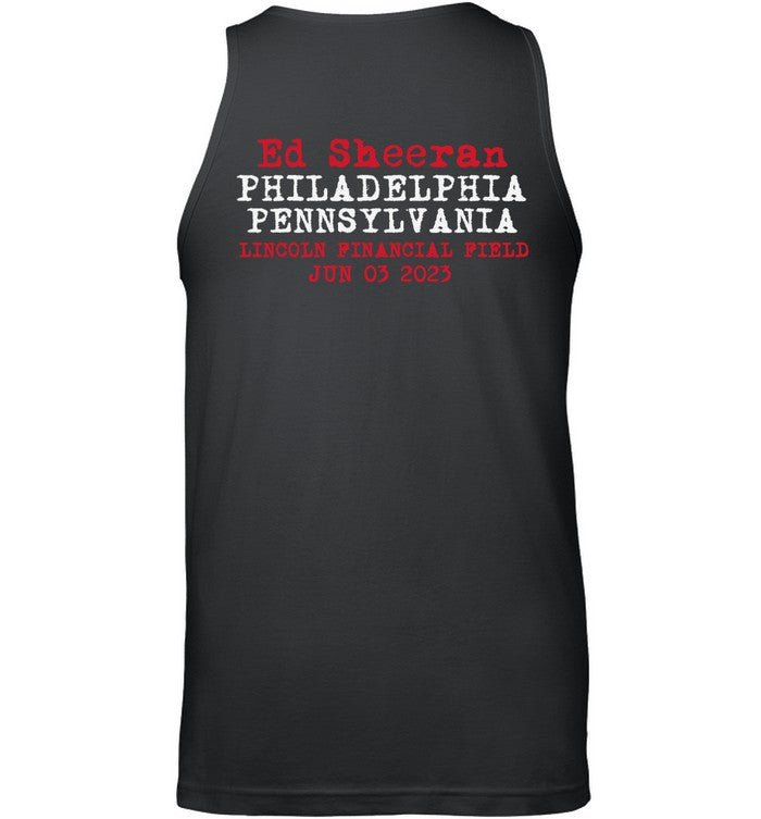 Philadelphia Pennsylvania Ed Sheeran Mathematics Tour T Shirt 2023