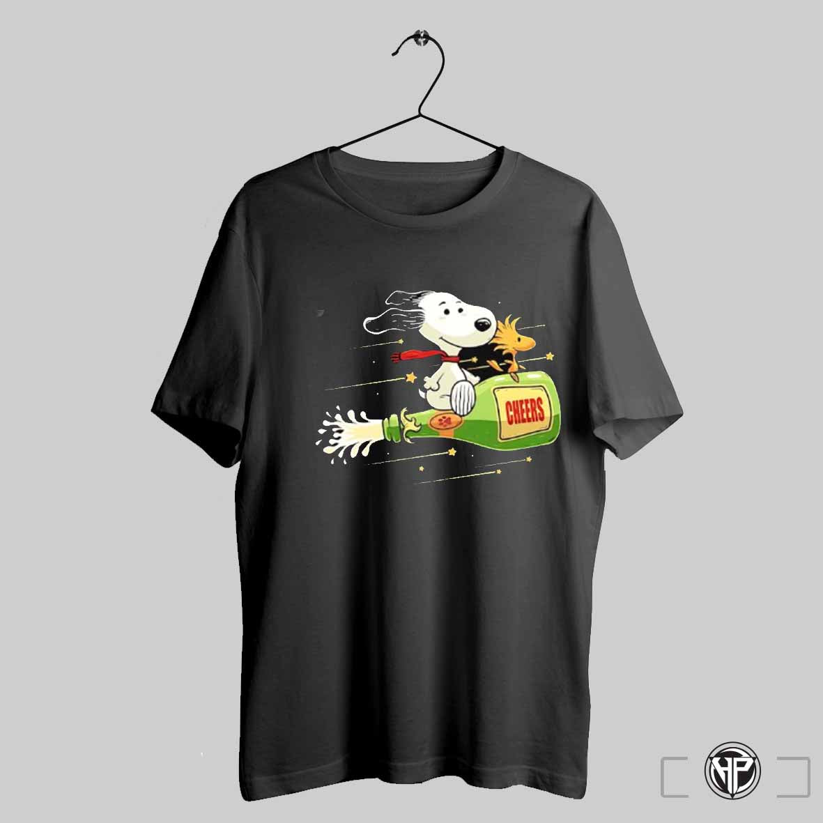 Snoopy Flying Friends Cheers Shirt Trending Sweatshirt