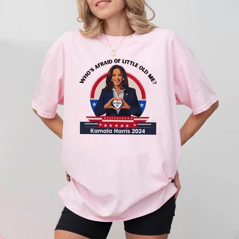 Who's Afraid of Little Old Kam Shirts, He Should Be Sweatshirt, Funny Vote for Blue Tshirt