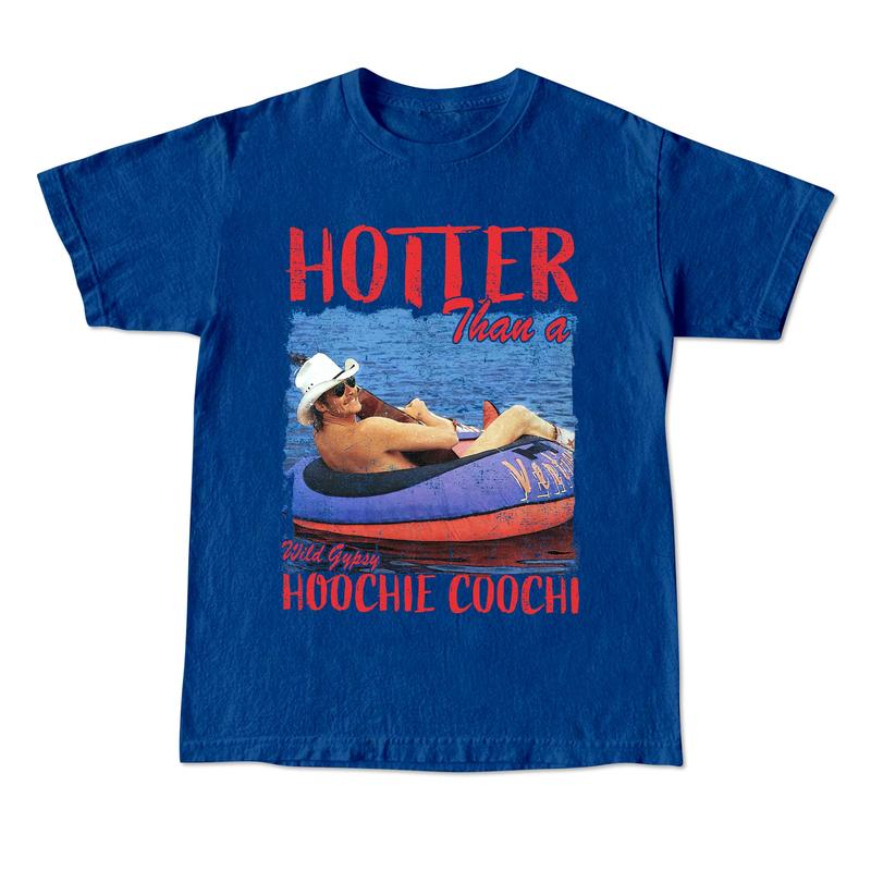 Hotter Than A Hoochie Coochie Shirt, Vintage Western Trendy Tee, Cowgirl Country Shirt, Retro Cowboy Shirt Menswear Birthday