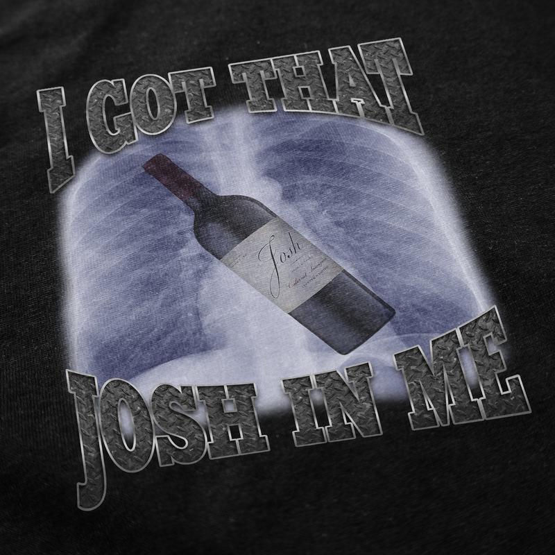 I Got That Wine In Me Cotton Funny Casual Shortsleeve T-Shirt