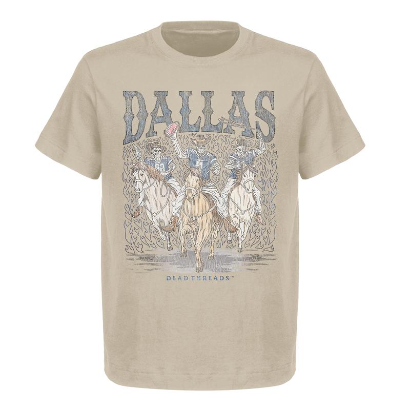 Dallas Football The Deadman Cowboys Graphic T-Shirt Ã¢â‚¬â€œ Heavy Cotton, Unisex Top for Men & Women, American Football Team Shirt, Premium Fabric