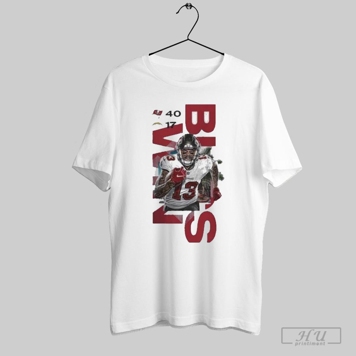 Tampa Bay Buccaneers Win 40 17 Los Angeles Chargers Week 15 2024 Game Final Score 2024 Ncaa Division Unisex T Shirt