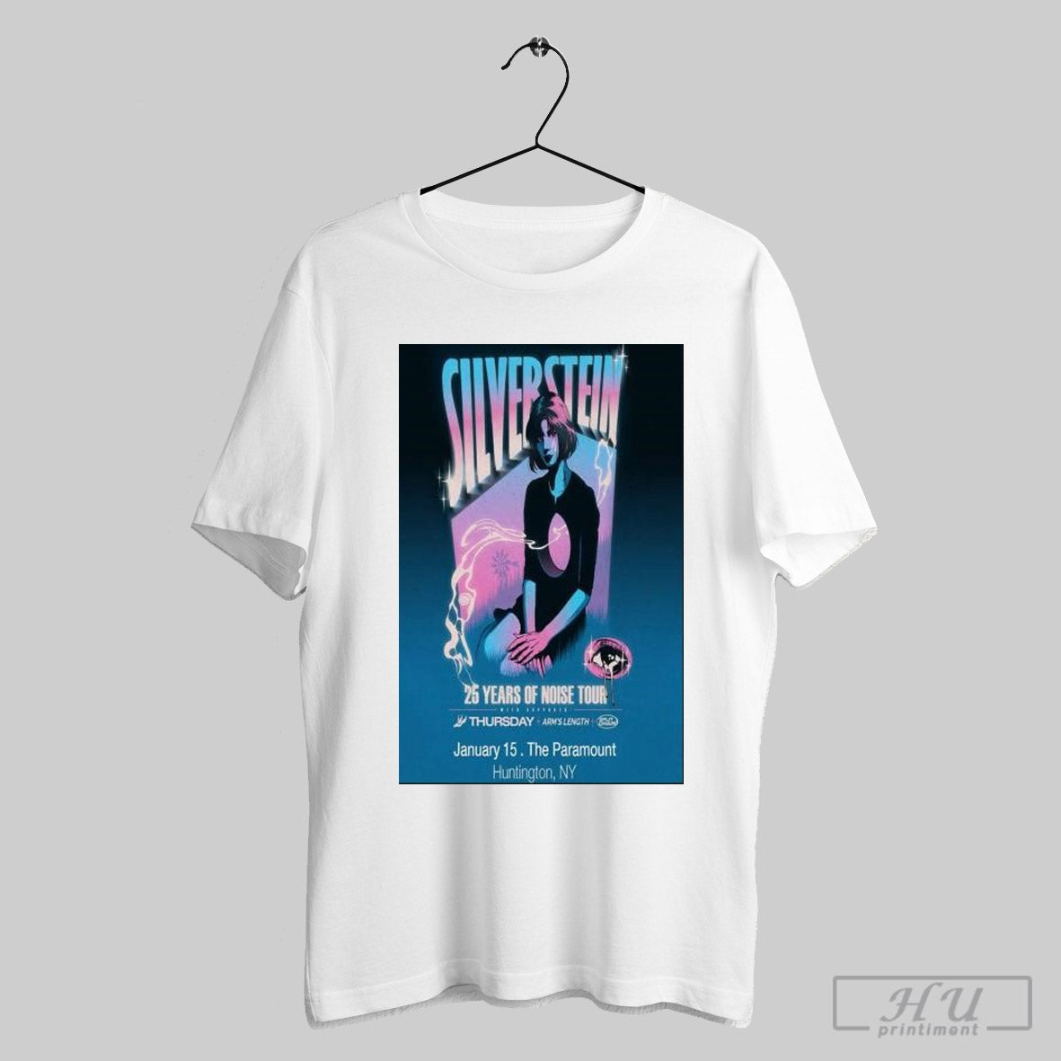 Silverstein The Paramount Jan 15 2025 Huntington Ny T Shirt