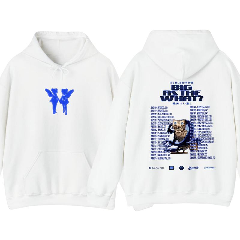 Drake For All The Dogs Scary Hours Edition Album Cover Itâ€™s All A Blur Big As The What Tour 2024 Unisex Hoodie dandy hoodie