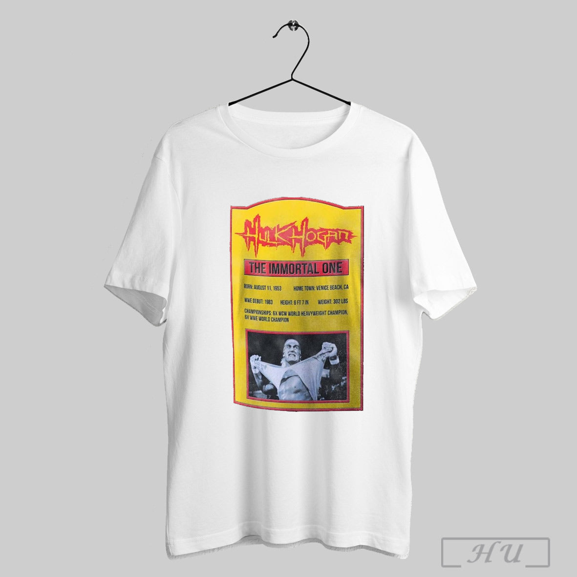 Ripple Junction Hulk Hogan Hulkster Vintage Sports Card The Immortal One Wwe 2025 T Shirts Sweatshirt