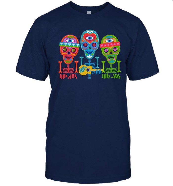 Concert Dark Star Orchestra Skeleton Krewe Trio 2025 Shirt