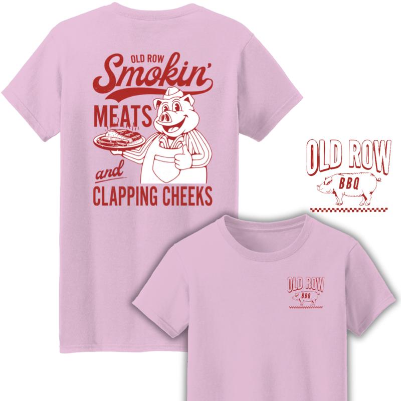 Old Row The Smokin' Meats Both Sides Unisex T-Shirt Cotton