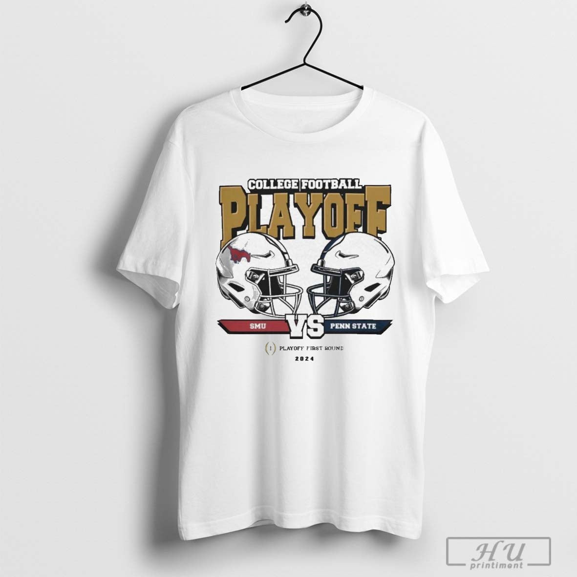 Smu Mustangs Vs Penn State Nittany Lions 2025 Playoff First Round Head To Head  Shirt