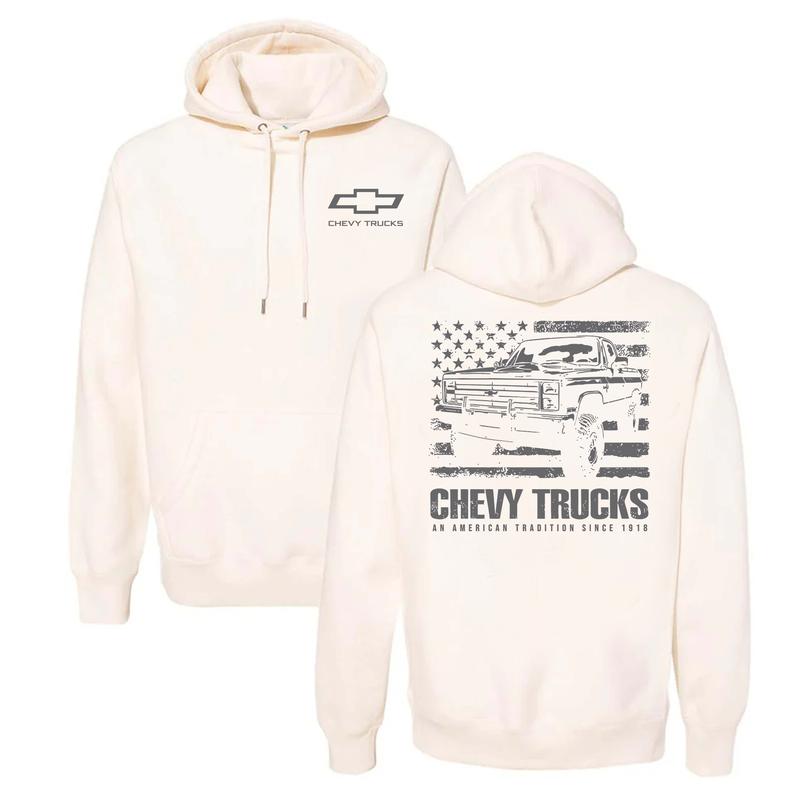 Chevrolet - American Tradition Hoodie, Shirt For Men And Women, Celebrity Style, Non-gender Specific, Classic Cotton, Unisex