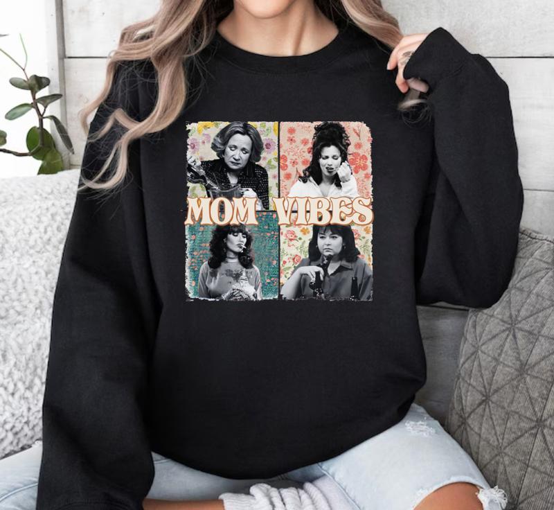 90Ã¢â‚¬â„¢s Mom Vibes Shirt, Funny Mom Shirt, Mom Life Shirt