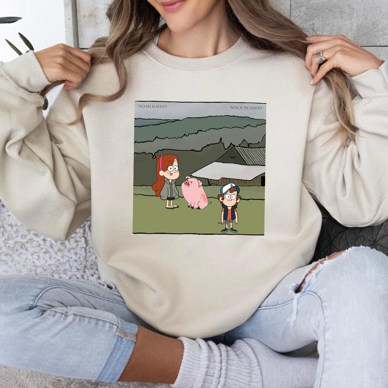 Cute dog pig funny vintage Tshirt Sweatshirt Hoodie Womenswear