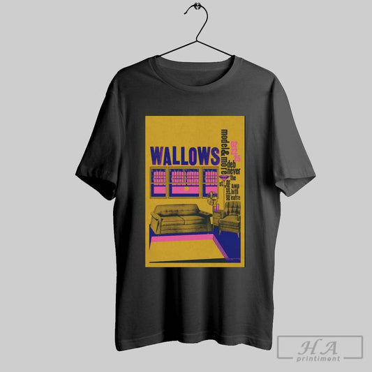 Poster Wallows The St Augustine Amphitheatre February 22 2025 St Augustine Fl Art T Shirt
