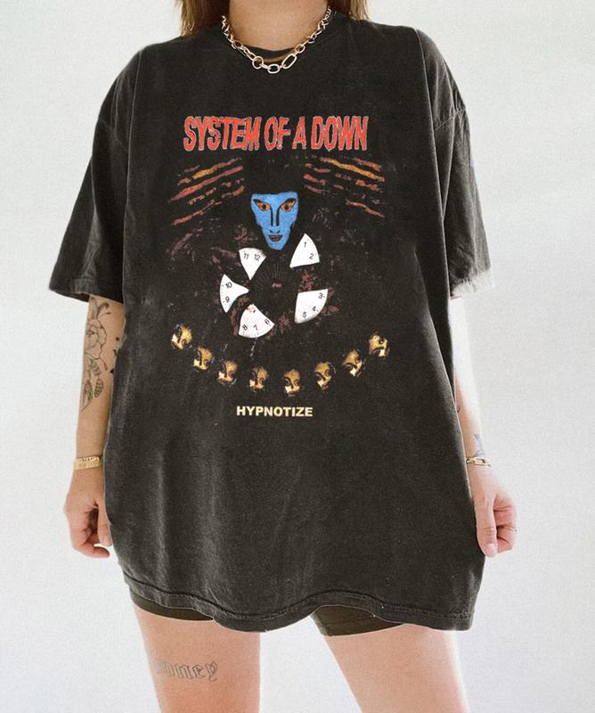 SOAD Tour 2024 Shirt, Vintage System Of A Down Rock Music Band