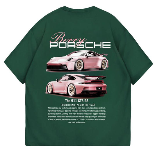 Porsche 911 GT3 RS Pink T-Shirt, Unisex, Menswear, Street Racing Shirt, Car Shirt, Boyfriend Gift