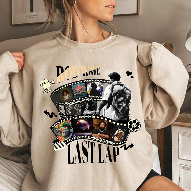 Rod Wave Last Lap Tour Concert 2024 Tshirt Sweatshirt, Country Music, Singer Fan, Tour Music 2024 Shirt, Unisex Sweater Pullover Tee