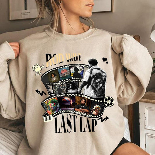 Rod Wave Last Lap Tour Concert 2024 Tshirt Sweatshirt, Country Music, Singer Fan, Tour Music 2024 Shirt, Unisex Sweater Pullover Tee