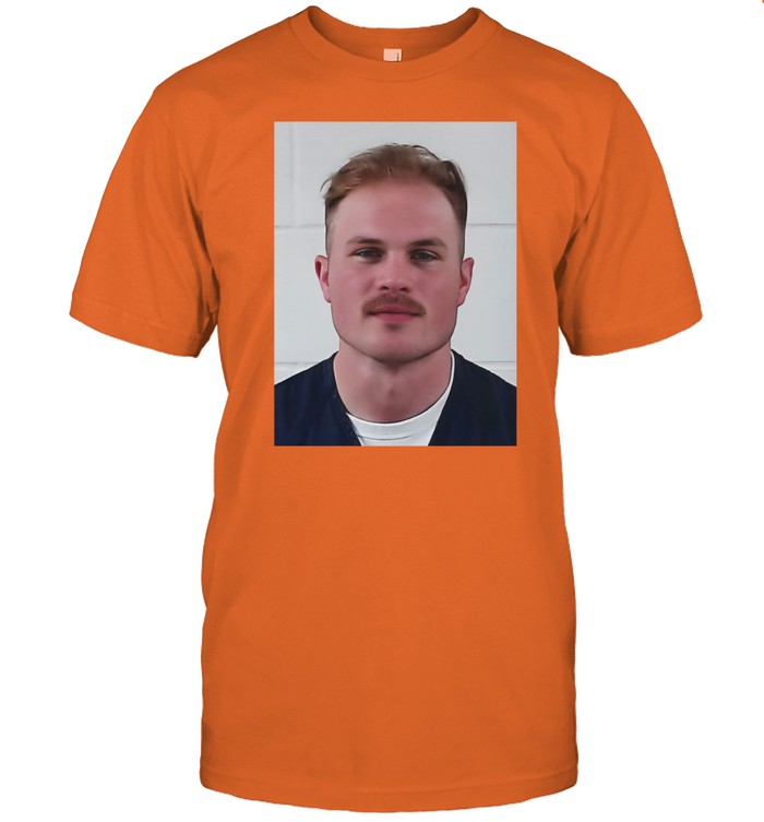 Country singer Zach Bryan Mug Shot Shirt