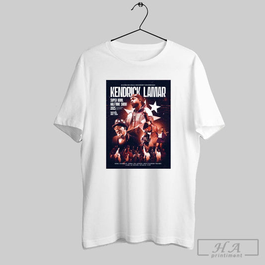 Poster Kendrick Lamar Super Bowl Lix Halftime Show 2025 40 Acres And A Mule Bigger Than Some Music T Shirts