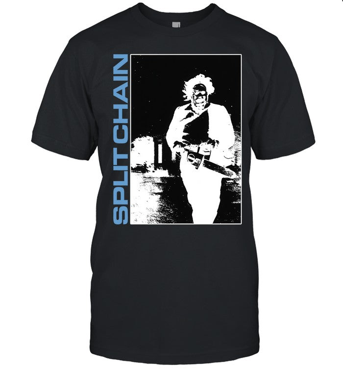 Down Right Split Chain Chainsaw Shirt Limited
