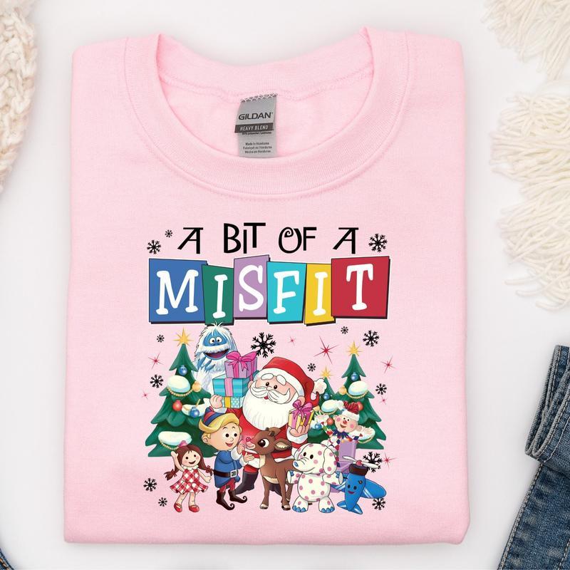 Rudolph The Red Nosed Reindeer Christmas Sweatshirt, Rudolph Xmas Sweatshirt, Rudolph Christmas Shirt, Vintage Christmas Movie Shirt