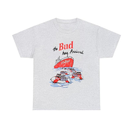 Budweiser 90s Ship T Shirt Shirt, Chic Comfort, Graphic Designs Menswear Top