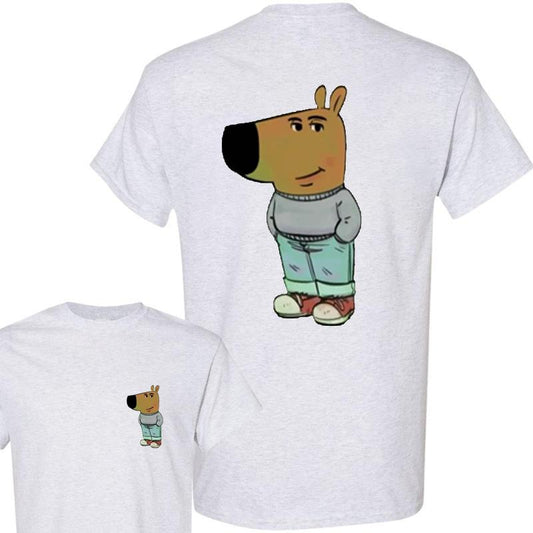 Chill Guy Christmas TikTok Joke 2 sided Shirt, Chill Guy Sweatshirt, I'm Just a Chill Guy Hoodie, Stupid White Elephant Gift Shirt, Funny Meme TShirt,