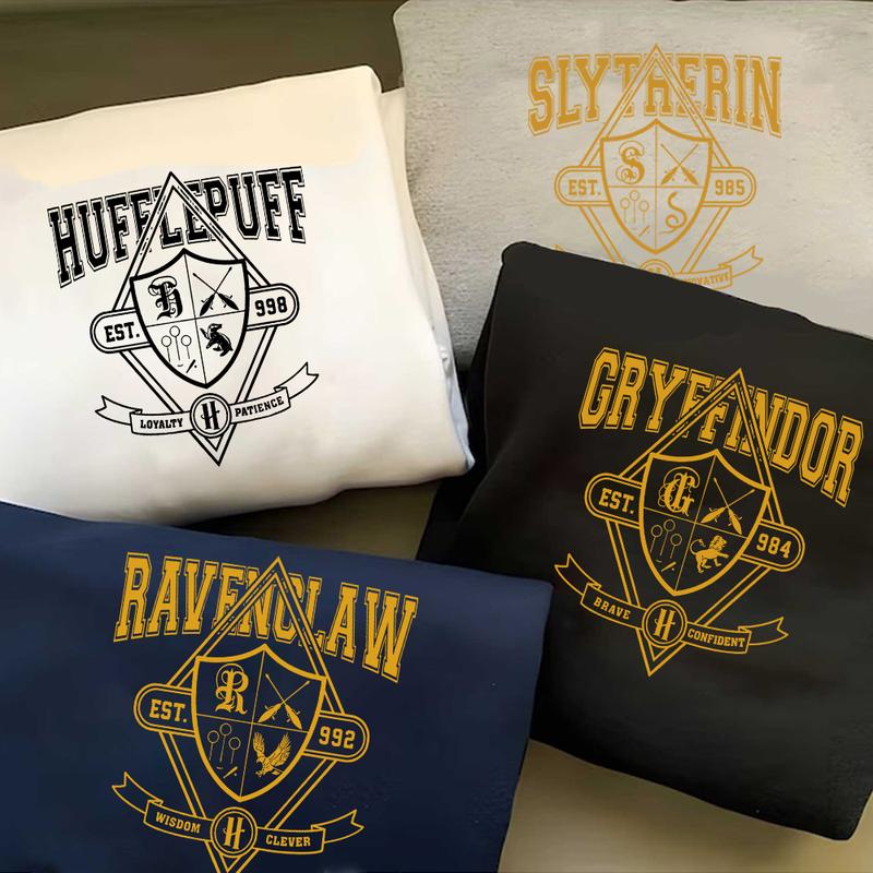 HP Quidditch Team Sweatshirt Hoodie Shirt, gift for fan potterhead gift potterhead sweater