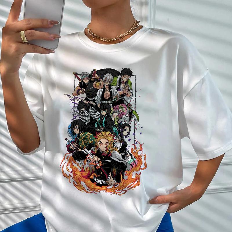 Hashira team t-shirt, Demon Slayer main characters shirt, Kimetsu No Yaiba t-shirt, anime sweatshirt hoodie, Tanjiro shirt, Rengoku t-shirt