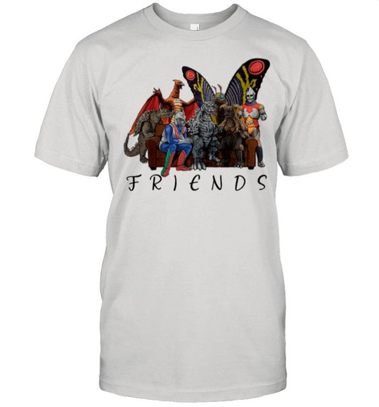 Supernatural Movie Mothra Godzilla Dragon And Friends shirt
