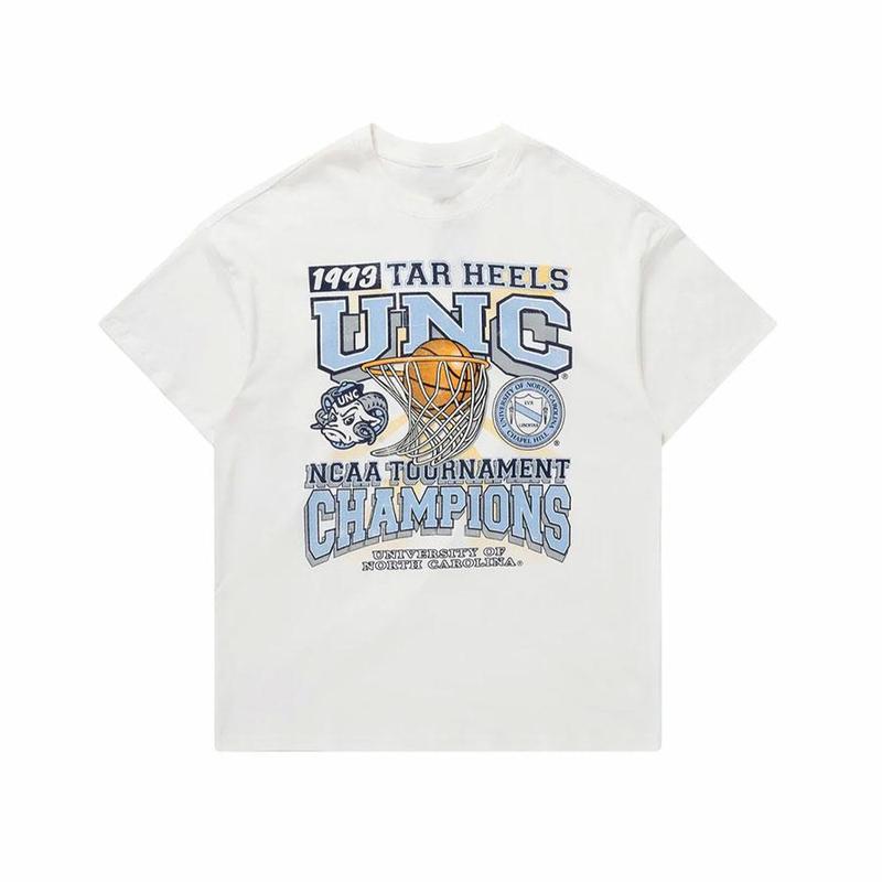 Vintage 1993 Tar Heels NCAA Tournament Champion Tshirt s T-shirt Classic Cotton Menswear Top Embroidered Hoodie Spandex Sport