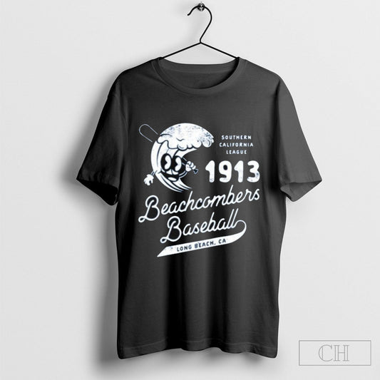 Southern California League 1913 Beachcombers Baseball Long Beach Ca Vintage Defunct Baseball Teams T Shirt Sweatshirt Cutom Poster Coffee Mugs Ornamen