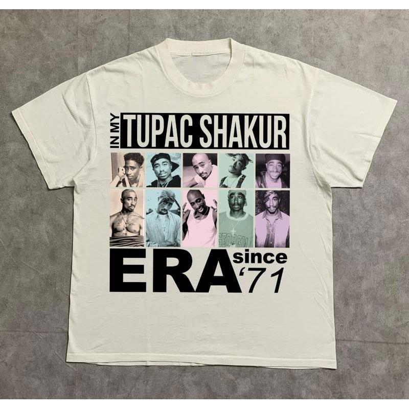 In My Tupac Era Shirt, Vintage TuPac Graphic Tee, 2Pac Shirt, 90s Merch, Rapper Shirt, Hip Hop 90s Legends Shirt, Rapper Merch