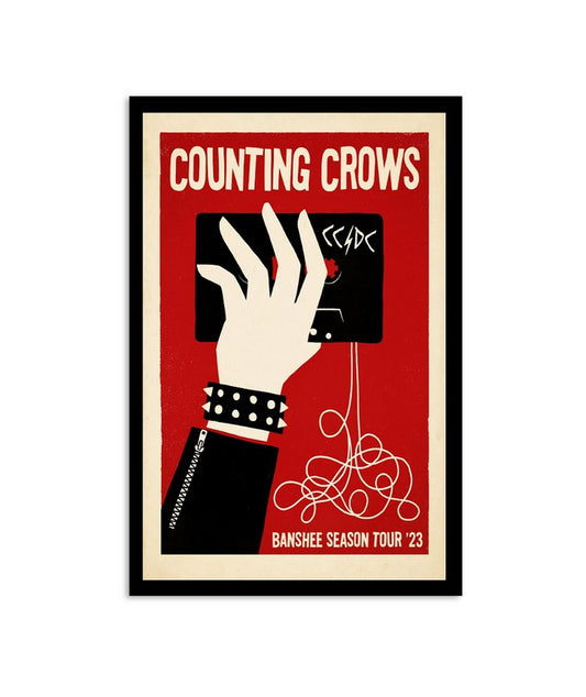 Poster Counting Crows Banshee Season Tour 2023