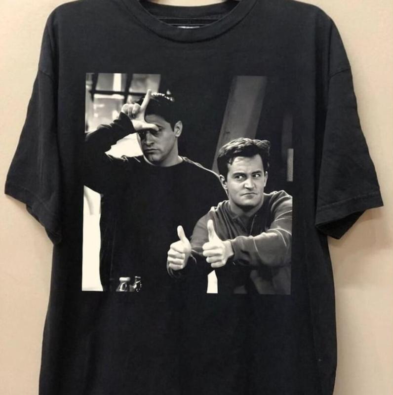 Chandler Bing T-Shirt, Unisex Cotton Tee, Matthew Perry Shirt, Meme Shirt, Funny Shirt