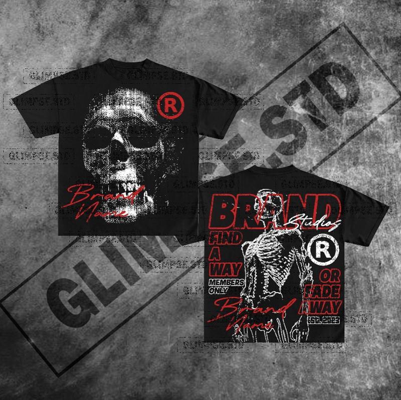 Y2K Graphic Find A Way Or Fade A Way Personalize Printed Tshirt Casual Cotton