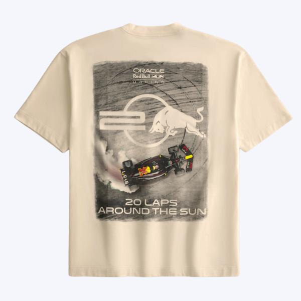 Boxy Heavyweight Oracle Red Bull Racing Graphic Shirt